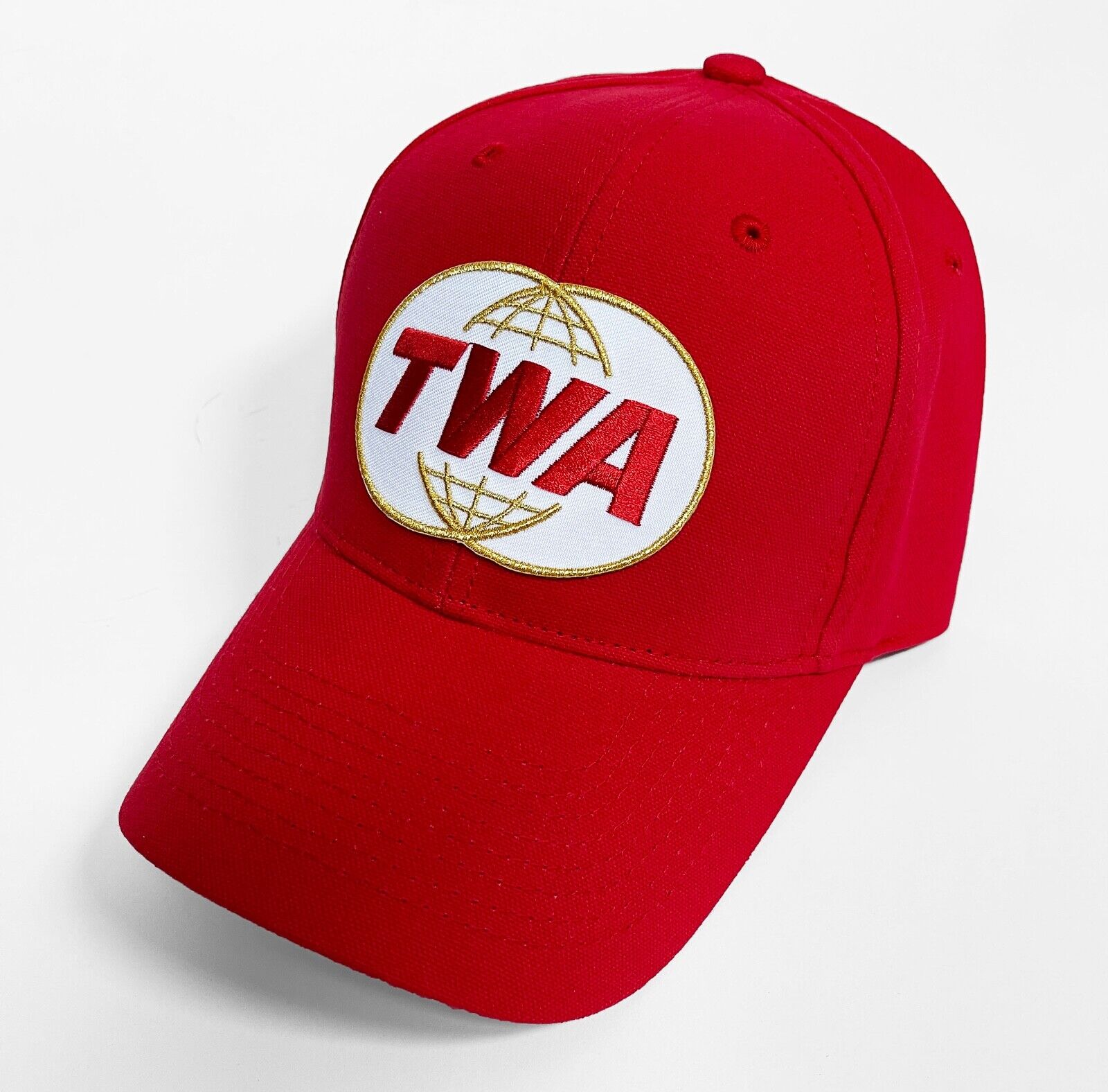 Classic Look TWA Trans World Airlines Crew Cap - Brand New, Unworn, Collectible