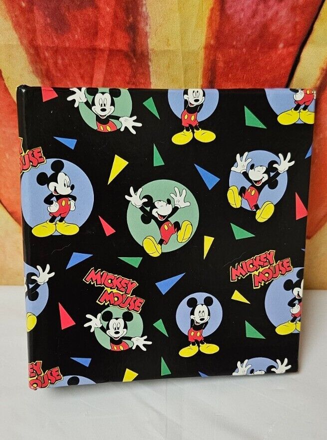 Vintage 80s 90s Mickey Mouse Photo Album
