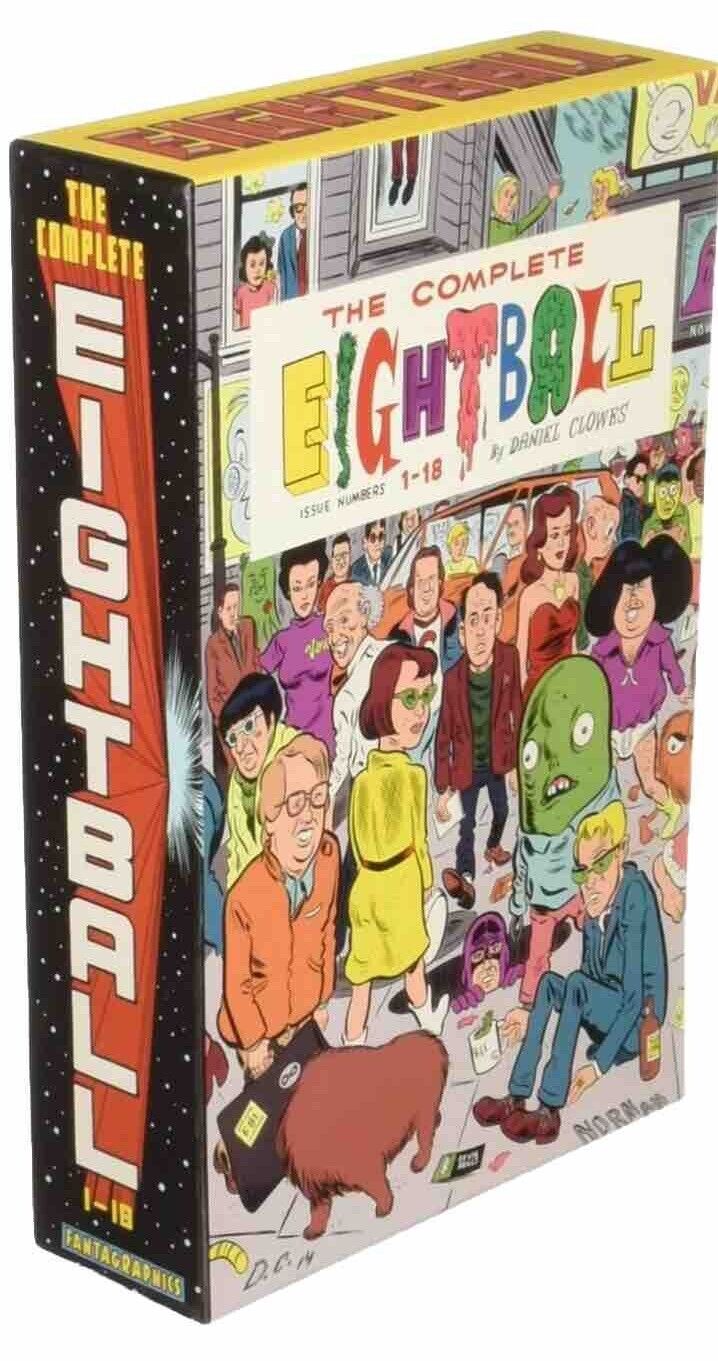 Brand New & Sealed Complete Eightball Daniel Clowes Comic Fanatic Box Set Rare