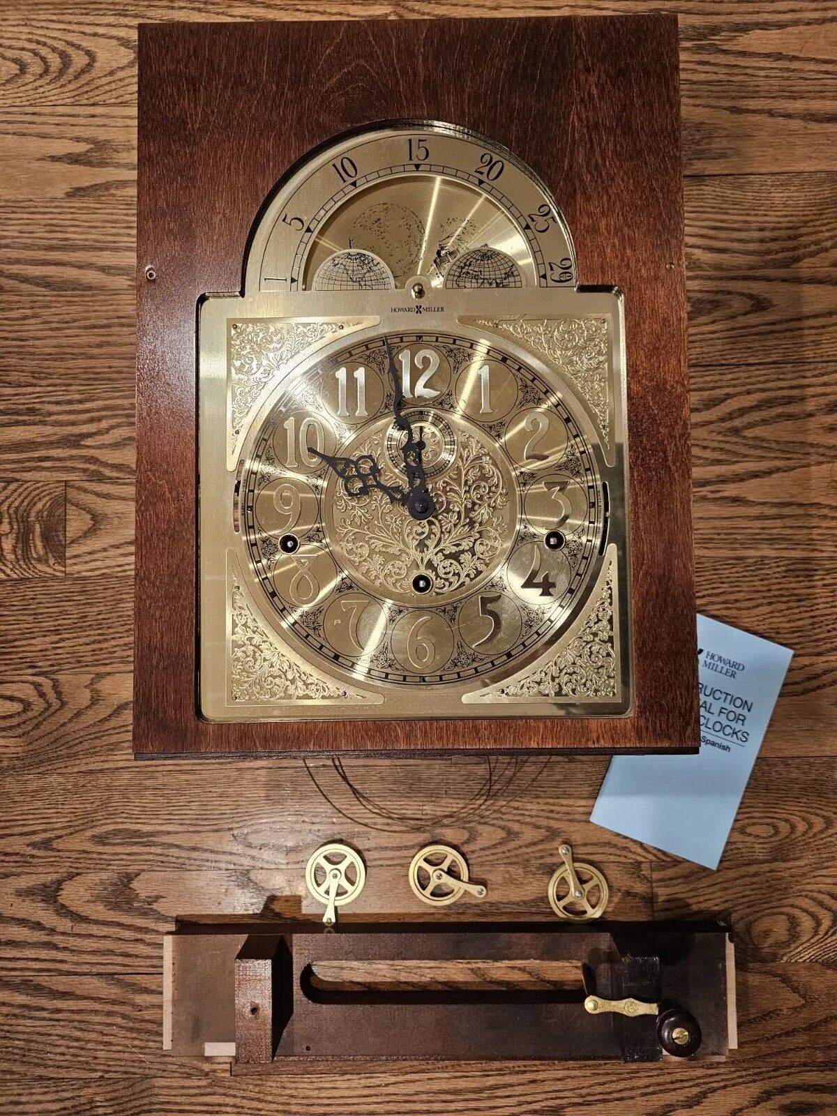 Howard Miller 610-406 Grandfather Clock Dial Kieninger K10 Movement 93cm Rare