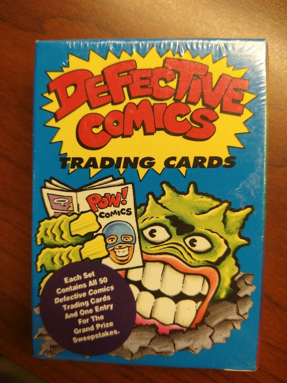 1993 Defective Comics Trading Cards Factory Sealed Box Set From Bankrupt Store