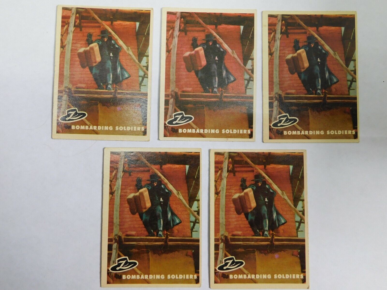 10 1958 Topps Walt Disney\'s Zorro #33 #34 #35 10 Total Collectable cards