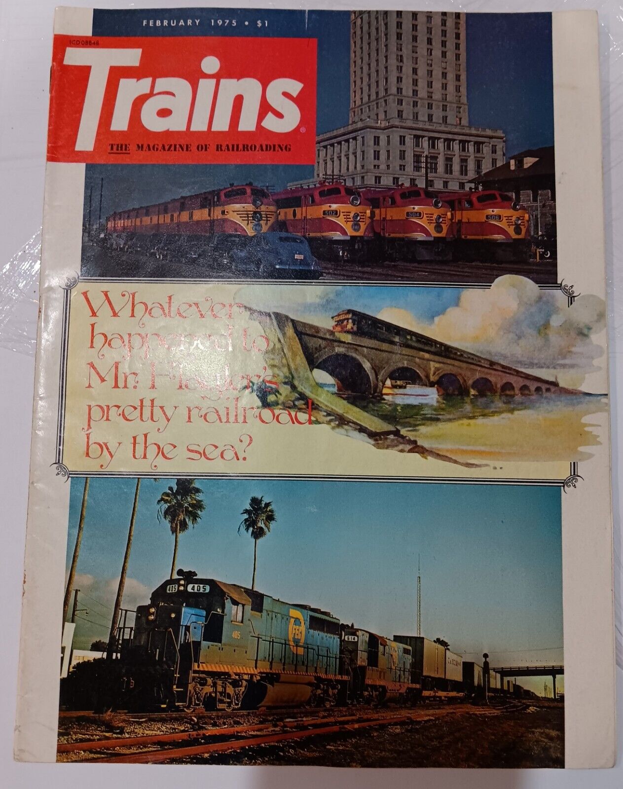 Trains Magazine The Magazine of Railroading February 1975