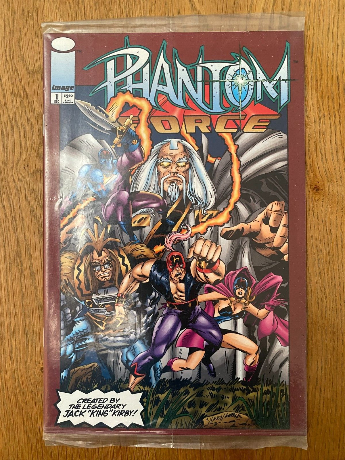 Phantom Force #1 (Image Comics, 1993) SEALED with Card