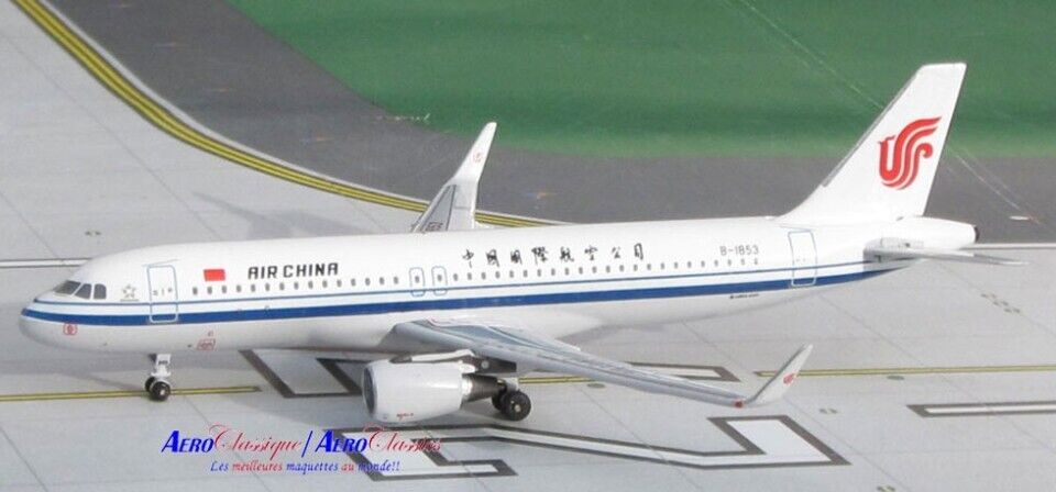 Aeroclassics ACB1853 Air China Airbus A320-200 B-1853 Diecast 1/400 Model Plane