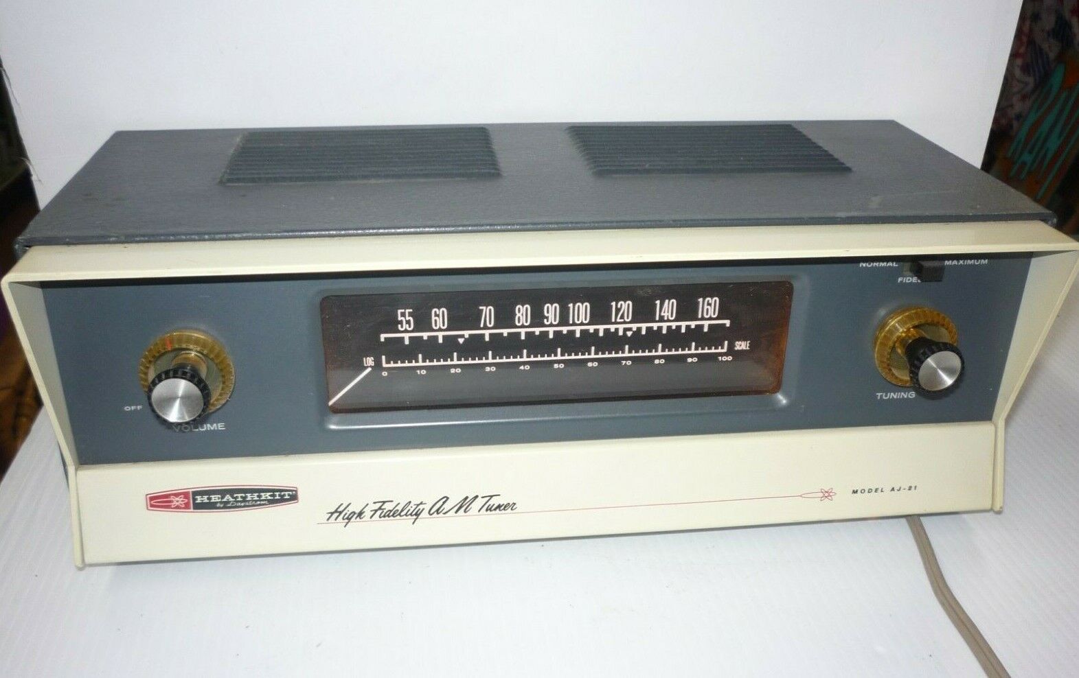 Rare Retro Heathkit Tube High Fidelity AM Tuner AJ-21 - tube radio