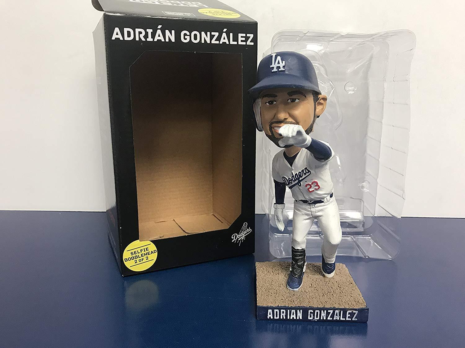 Adrian Gonzalez Los Angeles Dodgers Selfie Bobblehead MLB 2017 9-6-17