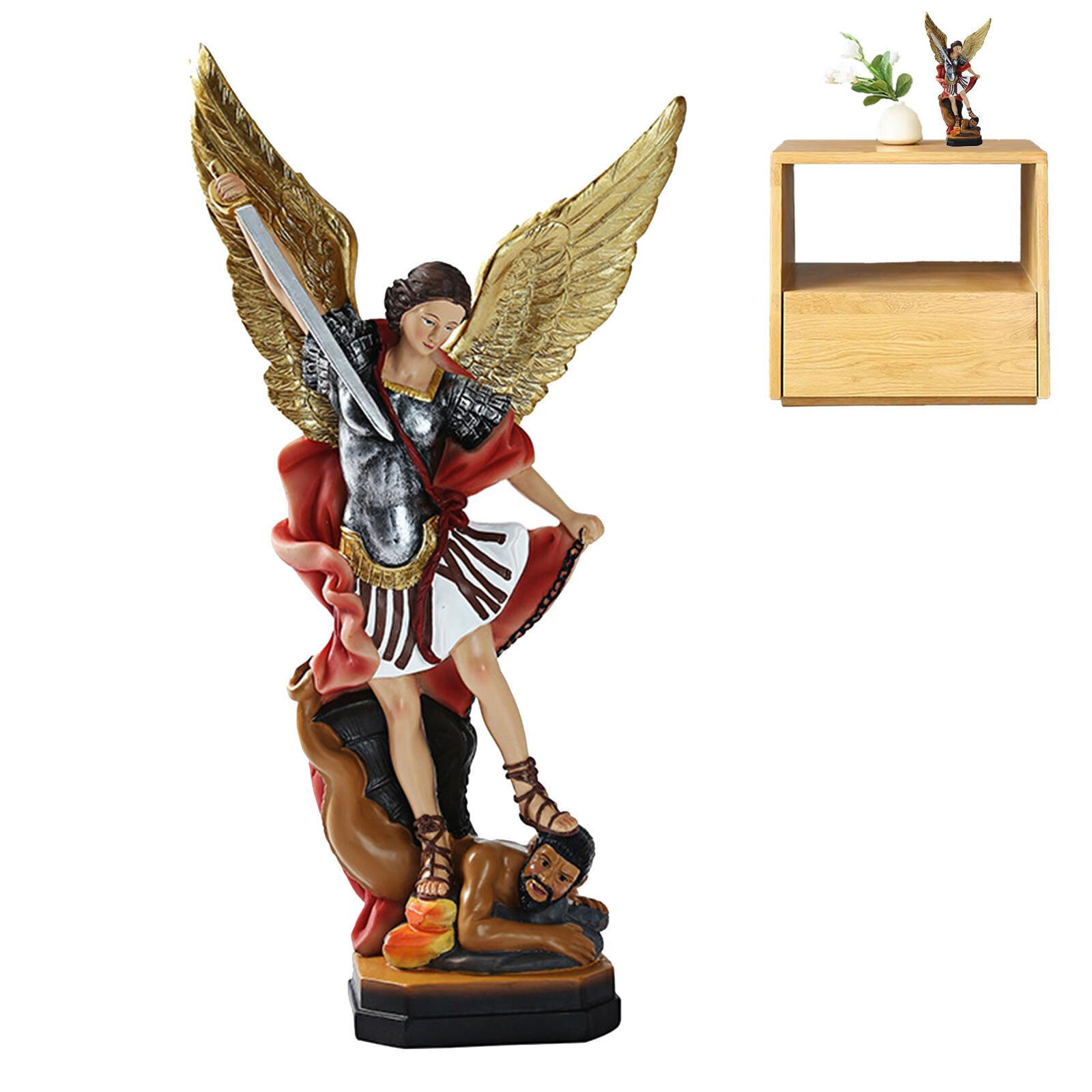 Archangel Statue Michael Statue San Miguel Arcangel Imagen Religious Gift