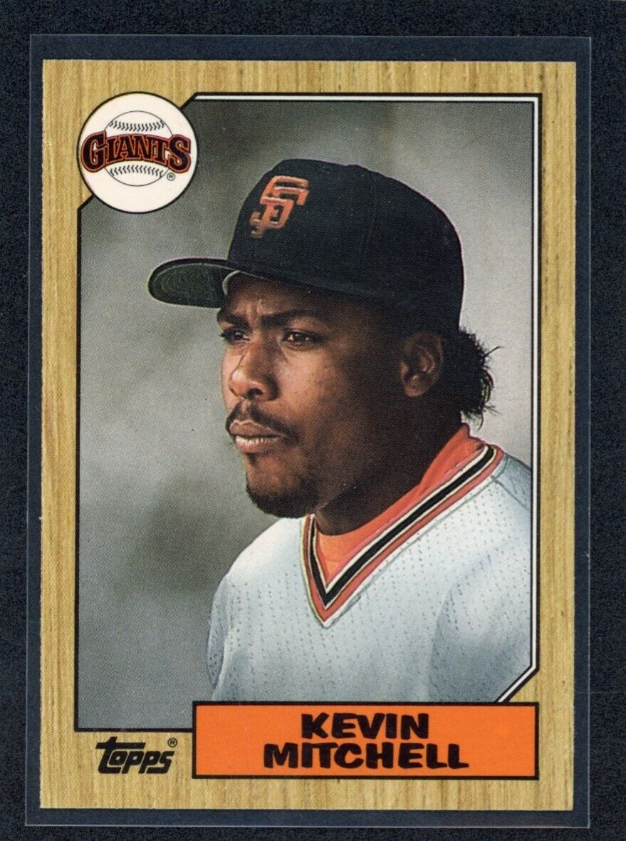 1987 Topps Traded Kevin Mitchell #81T - Quantity Discount - San Francisco (B)