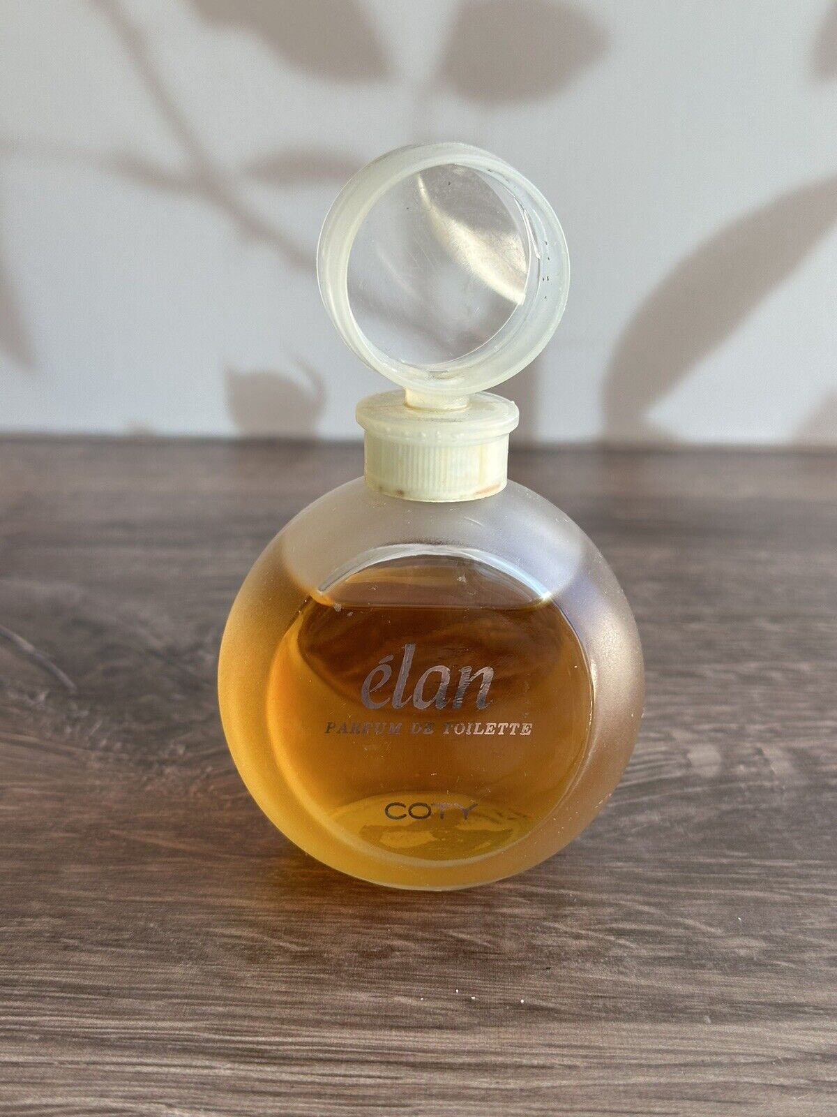 Elan By Coty Perfume Parfum de Toilette 3 OZ Vintage