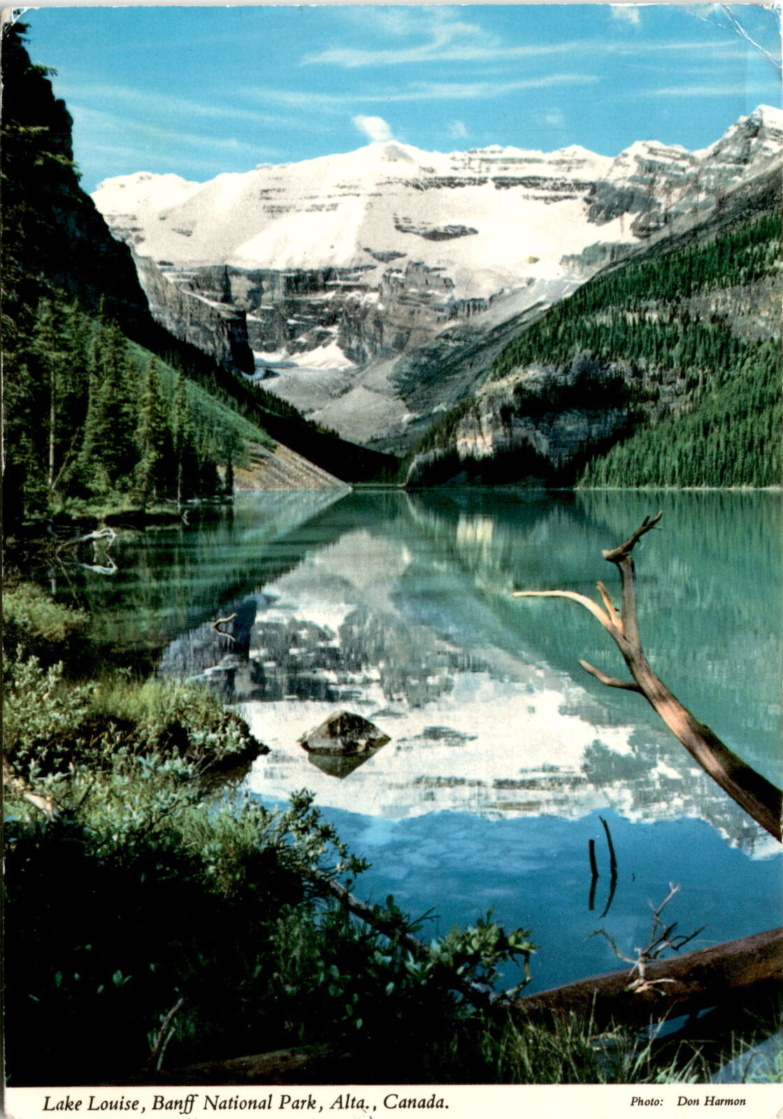 Don Harmon, Lake Louise, Banff National Park, Alberta, Canada, June Postcard