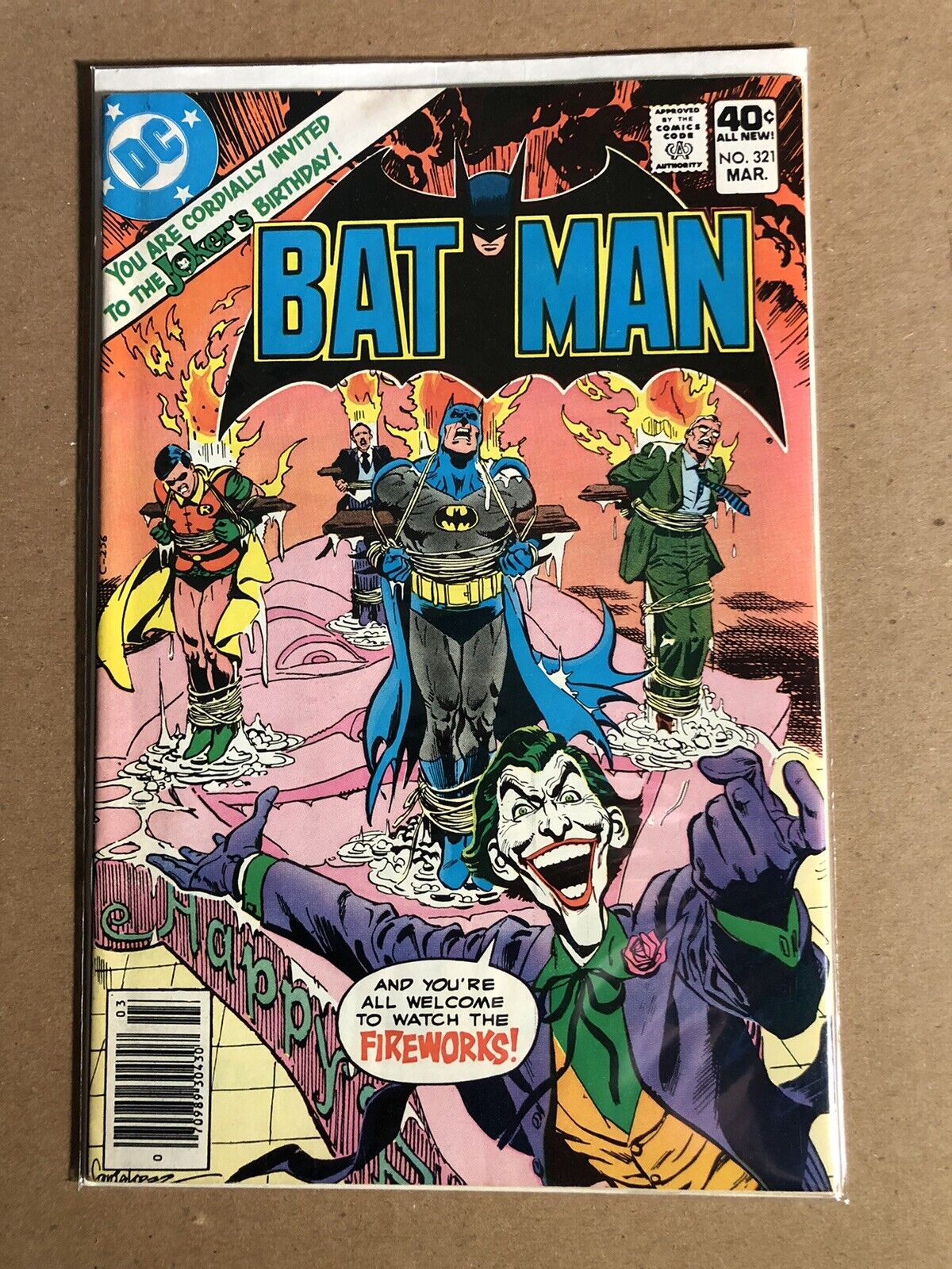 Batman 321 -(NM- Condition)- DC 1980