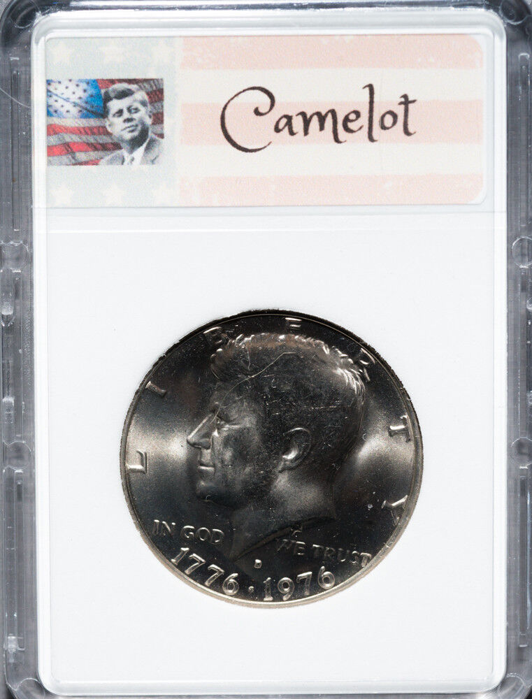 Exclusive Kennedy Camelot Collectible 1776-1976 Half Dollar Gem Gift Coin *T4