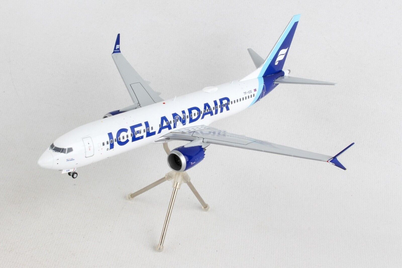 Gemini Jets G2ICE1139 Icelandair Boeing 737-Max 8 TF-ICE Diecast 1/200 Model New