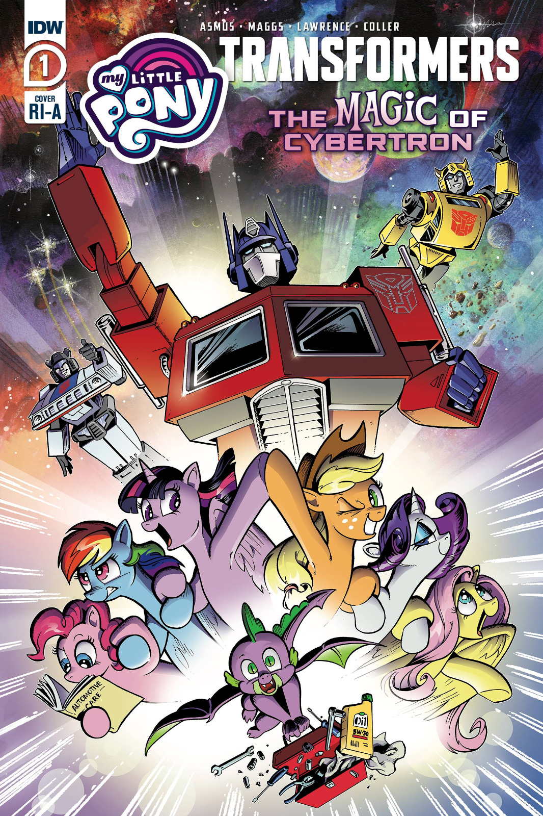 Transformers My Little Pony Magic of Cybertron #1 1:10 IDW Comics - NM or Better