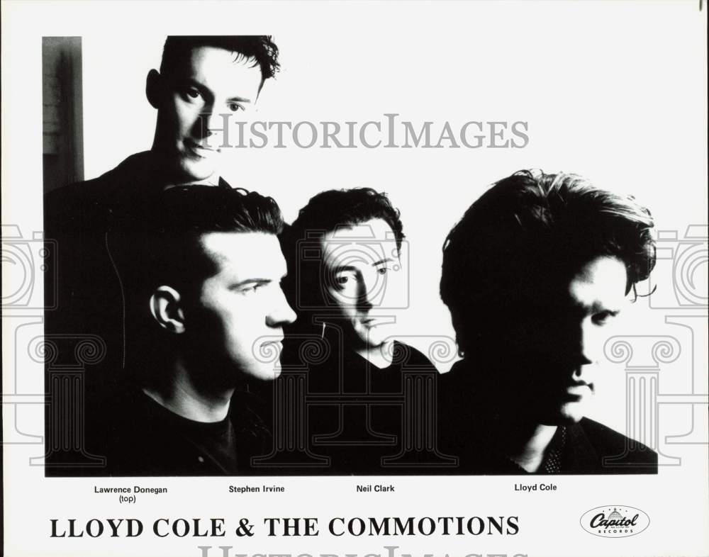 Press Photo Members of Lloyd Cole & The Commotions - afx15473