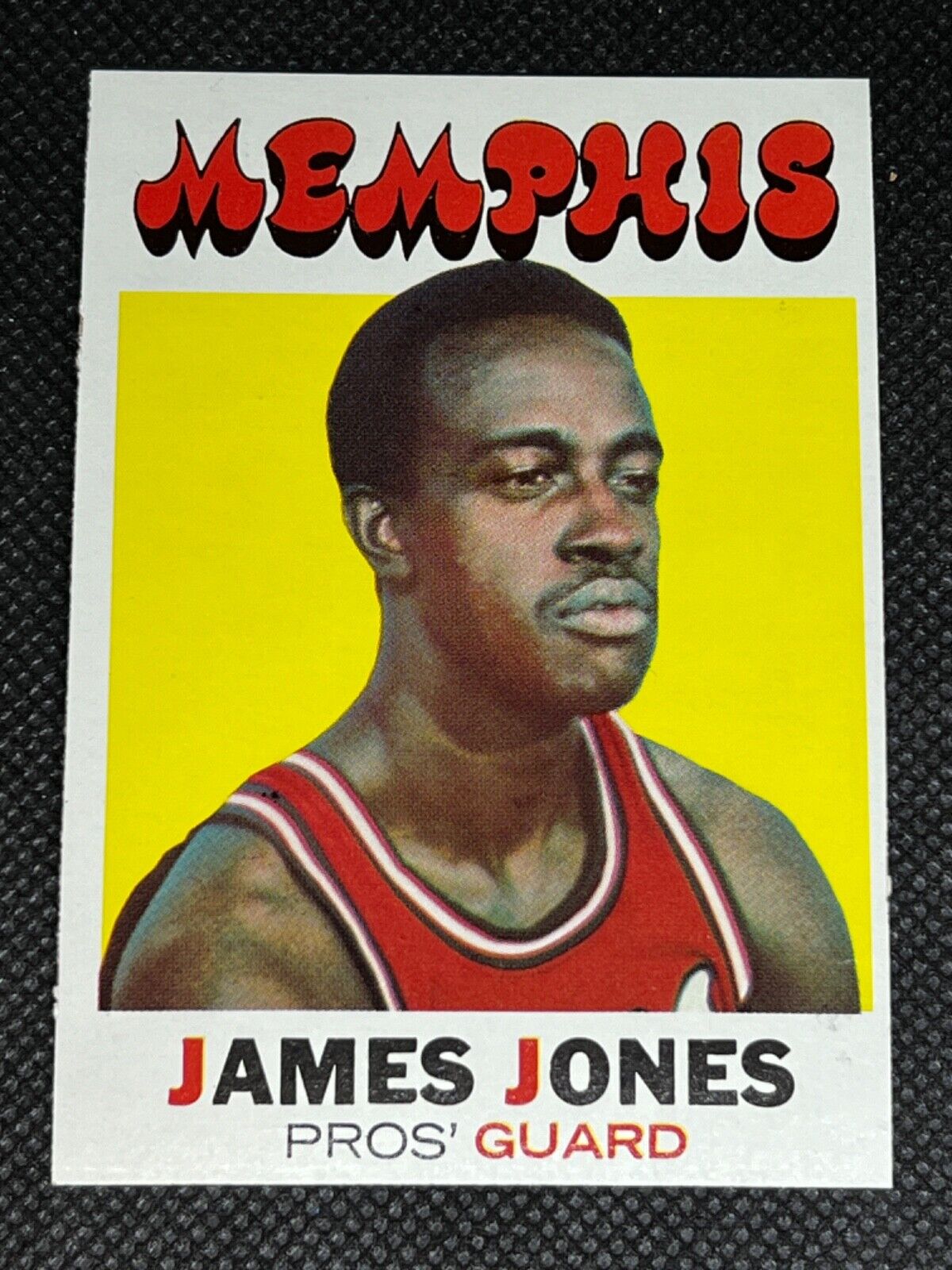 James Jones 1971-72 Topps #185 Memphis Pros