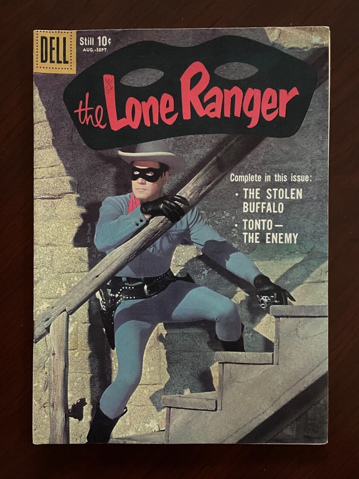 The Lone Ranger #129 (Dell 1959) Silver Age Western TV Comic Tonto 9.0 VF/NM