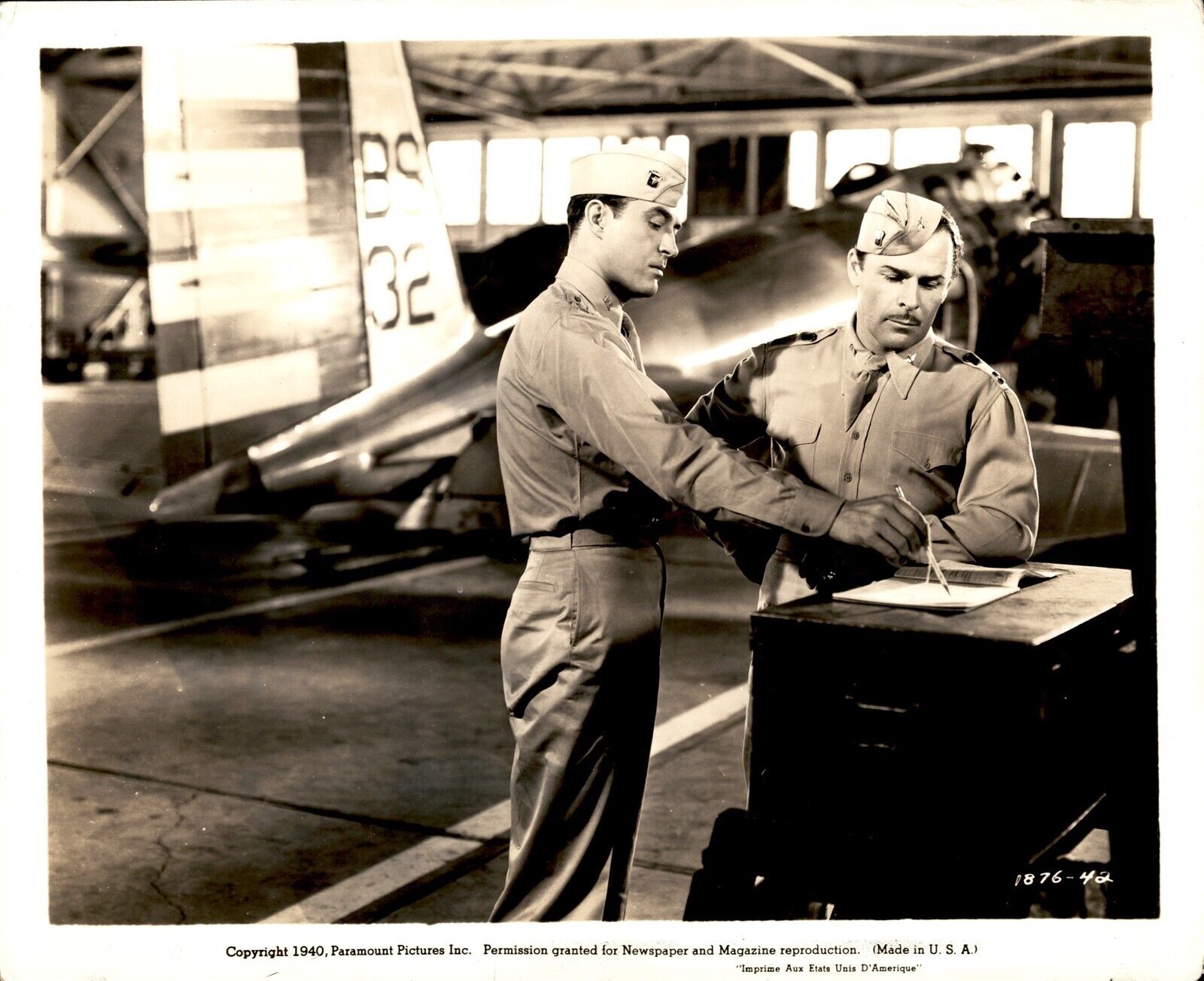 GA195 1940 Original Photo RAY MILLAND BRIAN DONLEVY ACTORS in I WANTED WINGS