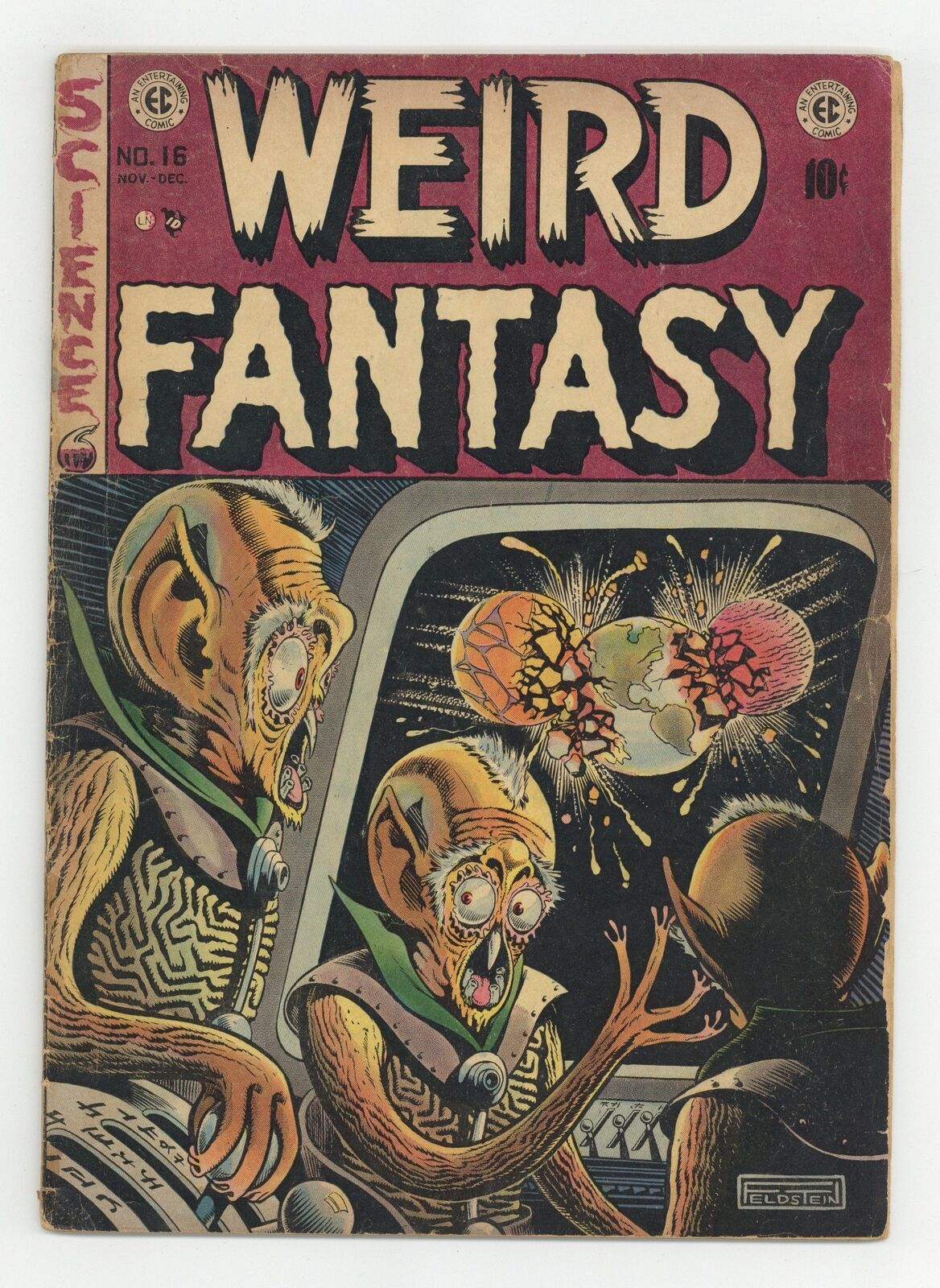 Weird Fantasy #16 1952 GD- 1.8
