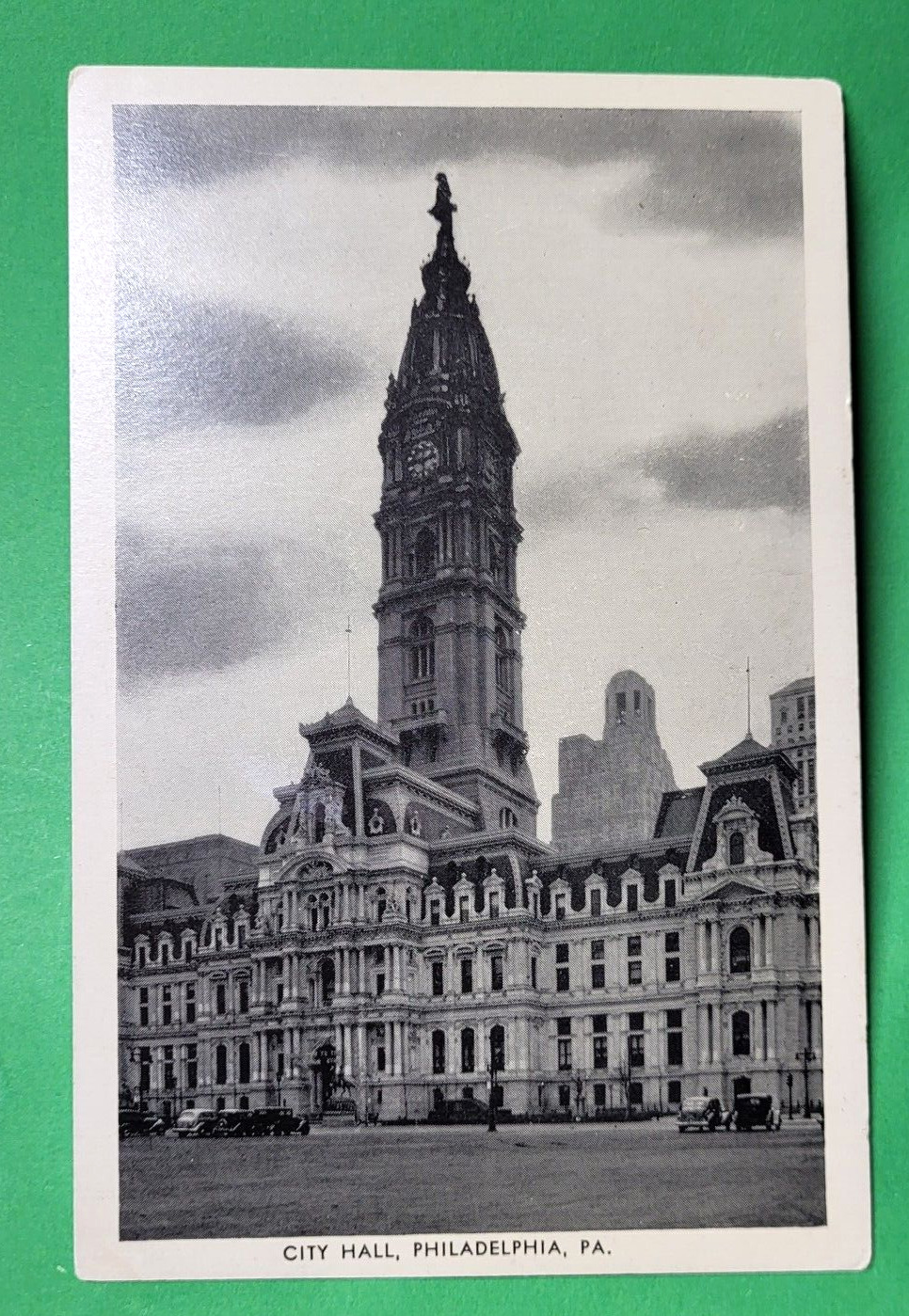 Postcard City Hall Philadelphia PA