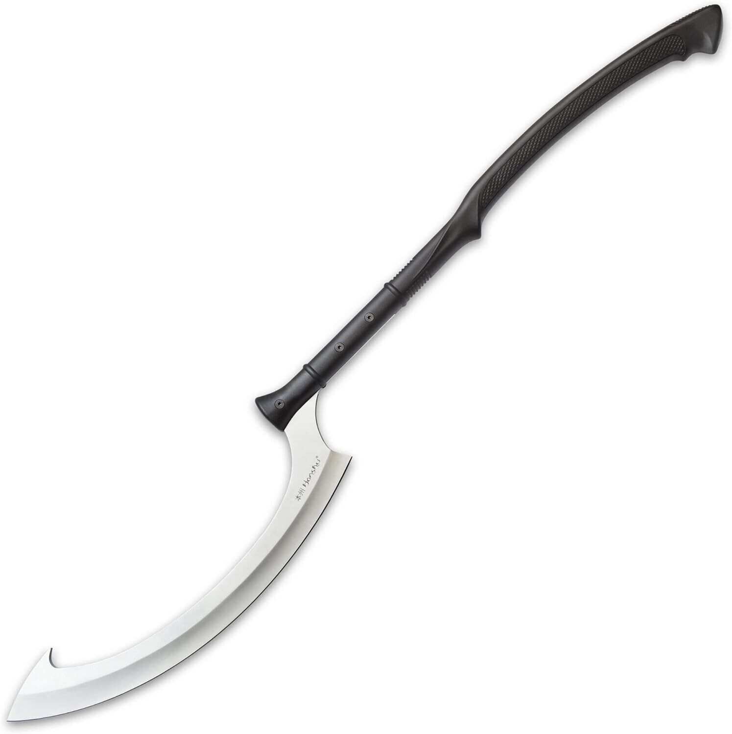 Khopesh Sword – Razor Sharp 7Cr13 Stainless Steel Curved Blade, Textured Injecti