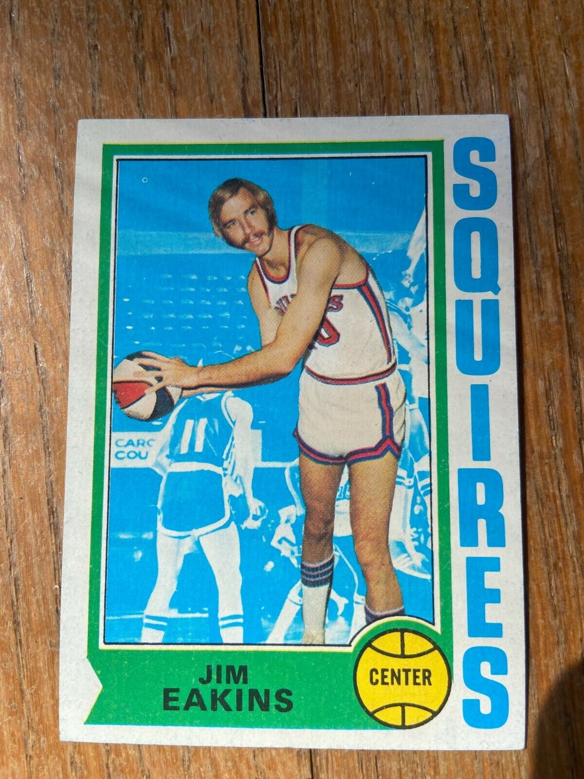 1974-75 Topps Jim Eakins Basketball Card #258 Virginia Squires