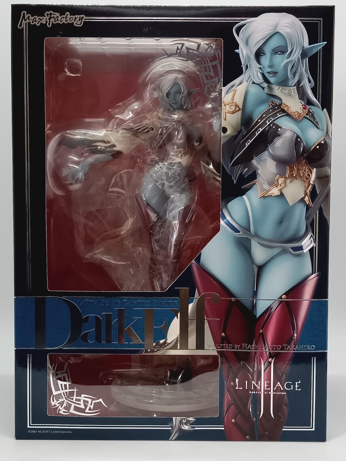 Lineage II Dark Elf 1/7th Scale Figure Regular Edition Max Factory Japan Sales
