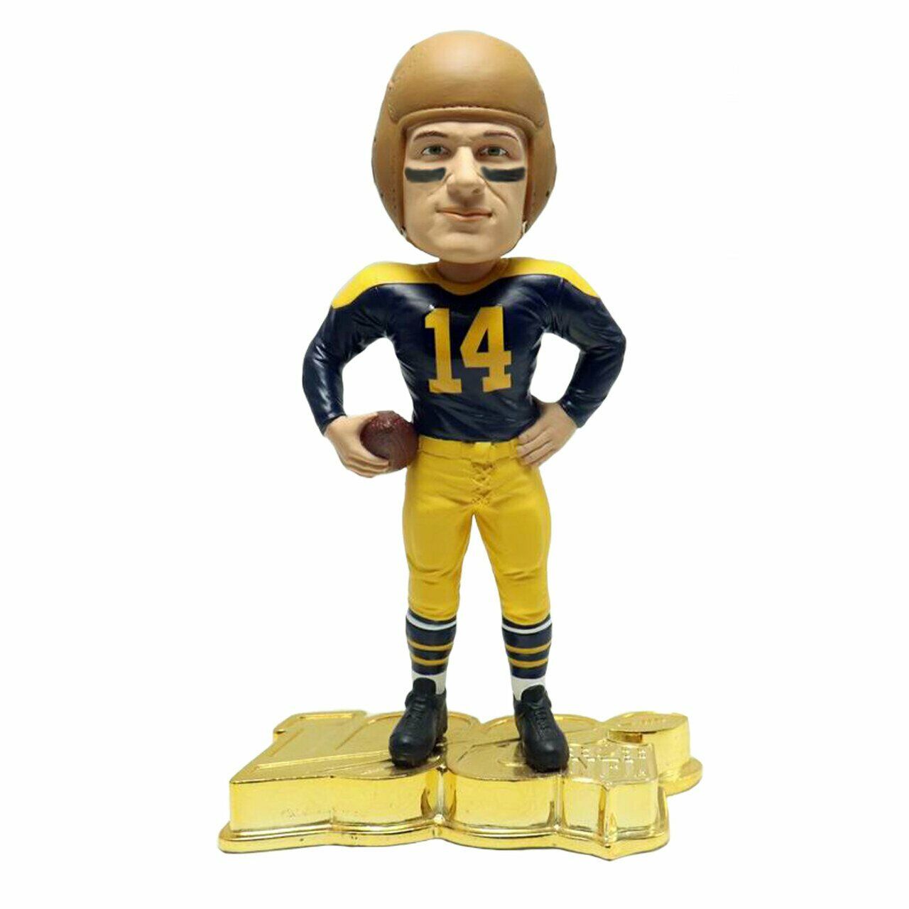 Don Hutson Green Bay Packers NFL 100 Gold Base #'d to 100 Bobblehead NFL