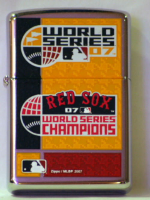 Retired 2007 Boston Red Sox World Champions World Series Zippo Lighter 