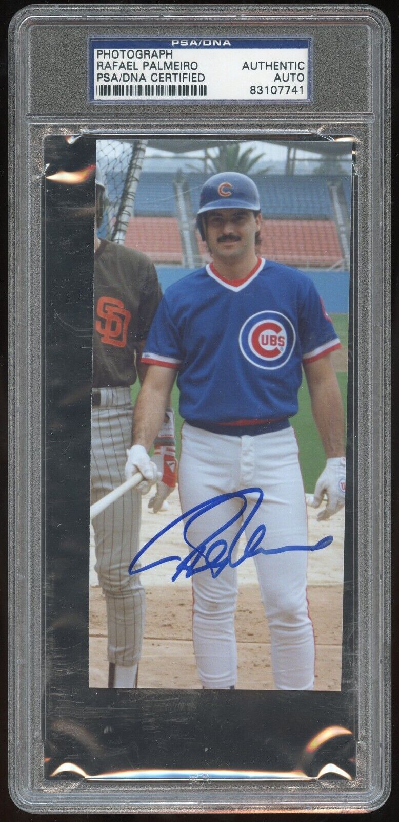 Rafael Palmeiro signed autograph auto 3x7 Photo Baseball Player Chicago Cubs
