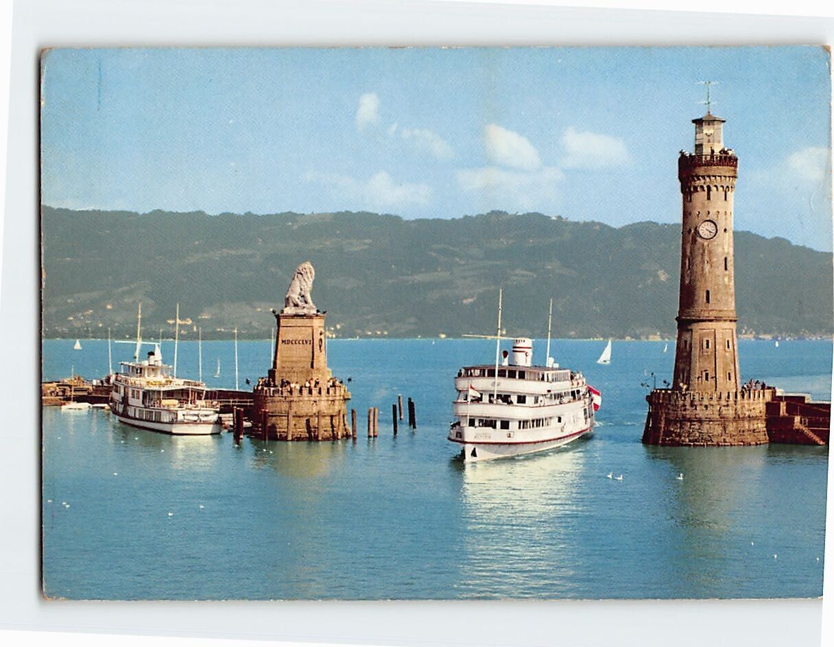 Postcard MS Austria Lindau (Bodensee) Germany
