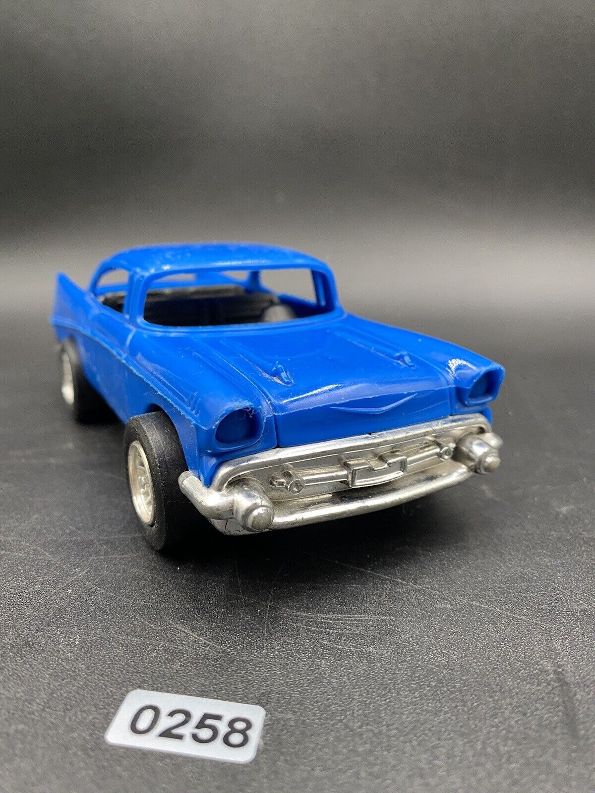 Vintage VTG Tootsietoy USA 1957 Blue Ford T-Bird 7\