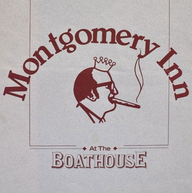 1989 Montgomery Inn At The Boathouse Restaurant Menu Riverside Cincinnati Ohio