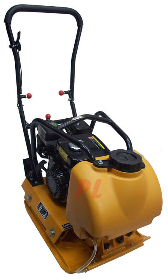 6.5 HP PLATE COMPACTOR VIBRATORY GASOLINE w/ Water Tank