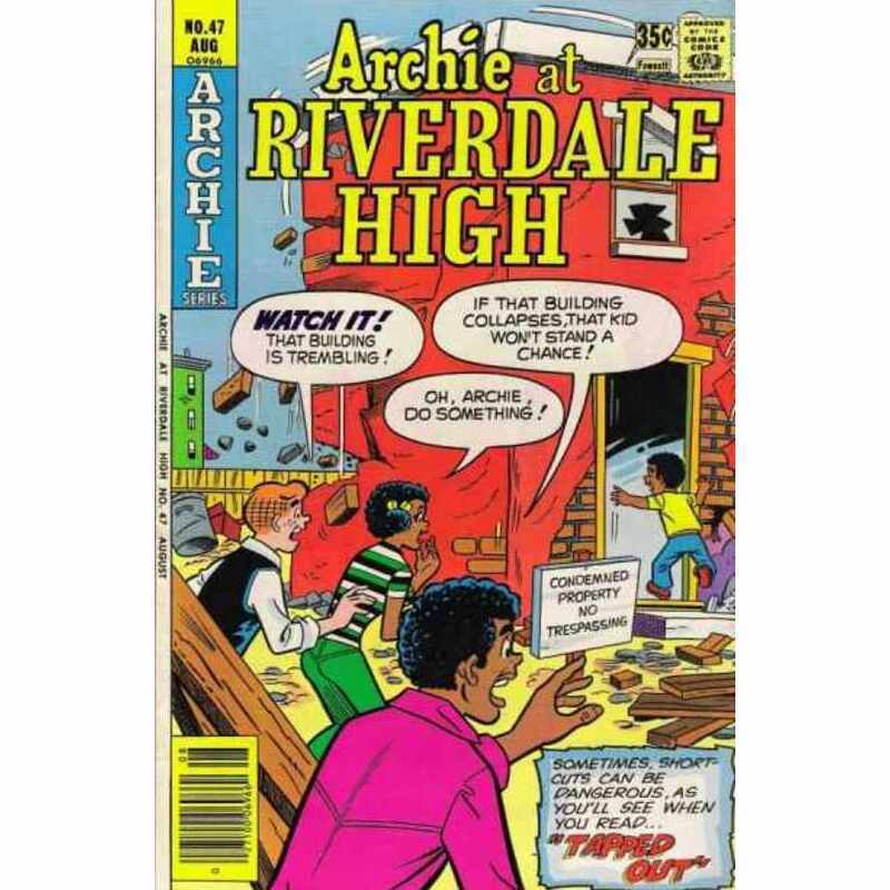 Archie at Riverdale High #47 in Near Mint minus condition. Archie comics [k]