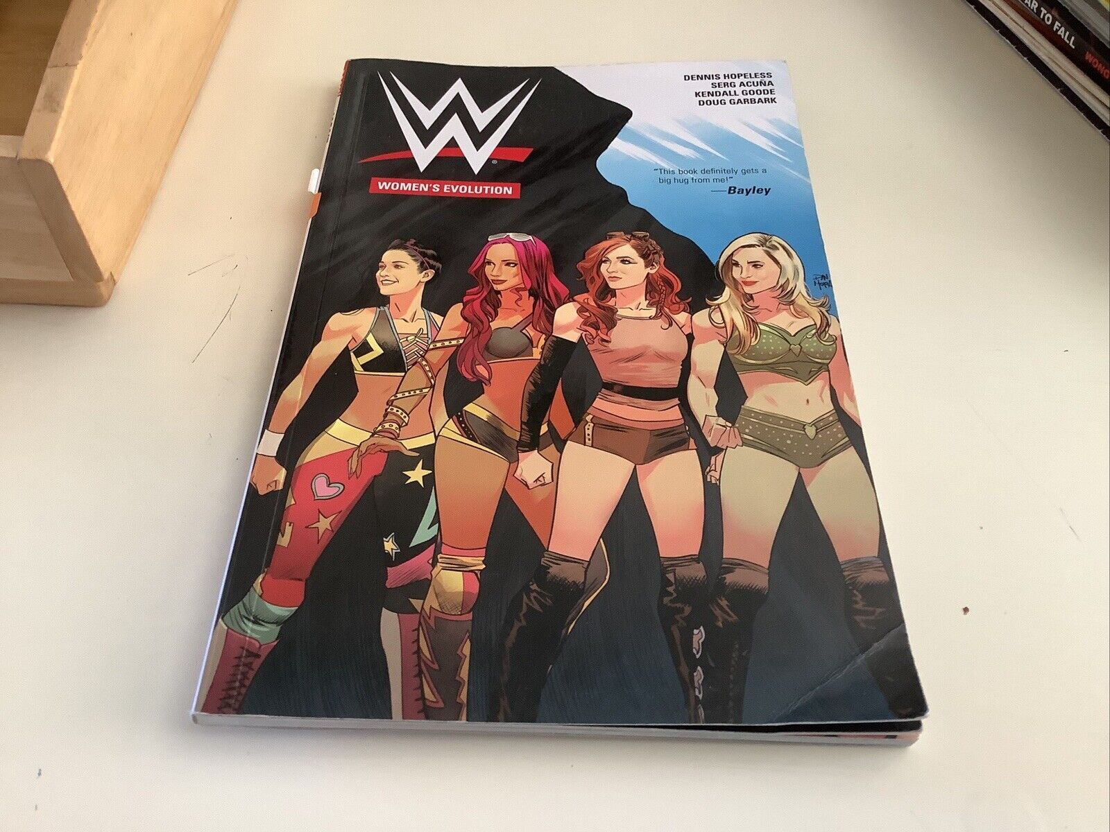 WWE Womens Evolution TPB Graphic Novel Charlotte Becky Bayley Sasha Omnibus