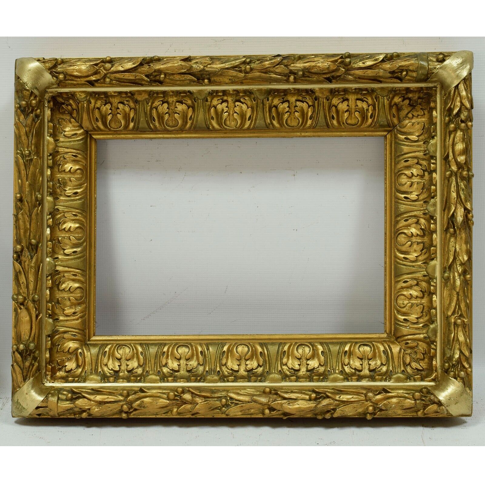 Ca. 1850-1900 Old wooden frame in original condition 15.5 x 11 in