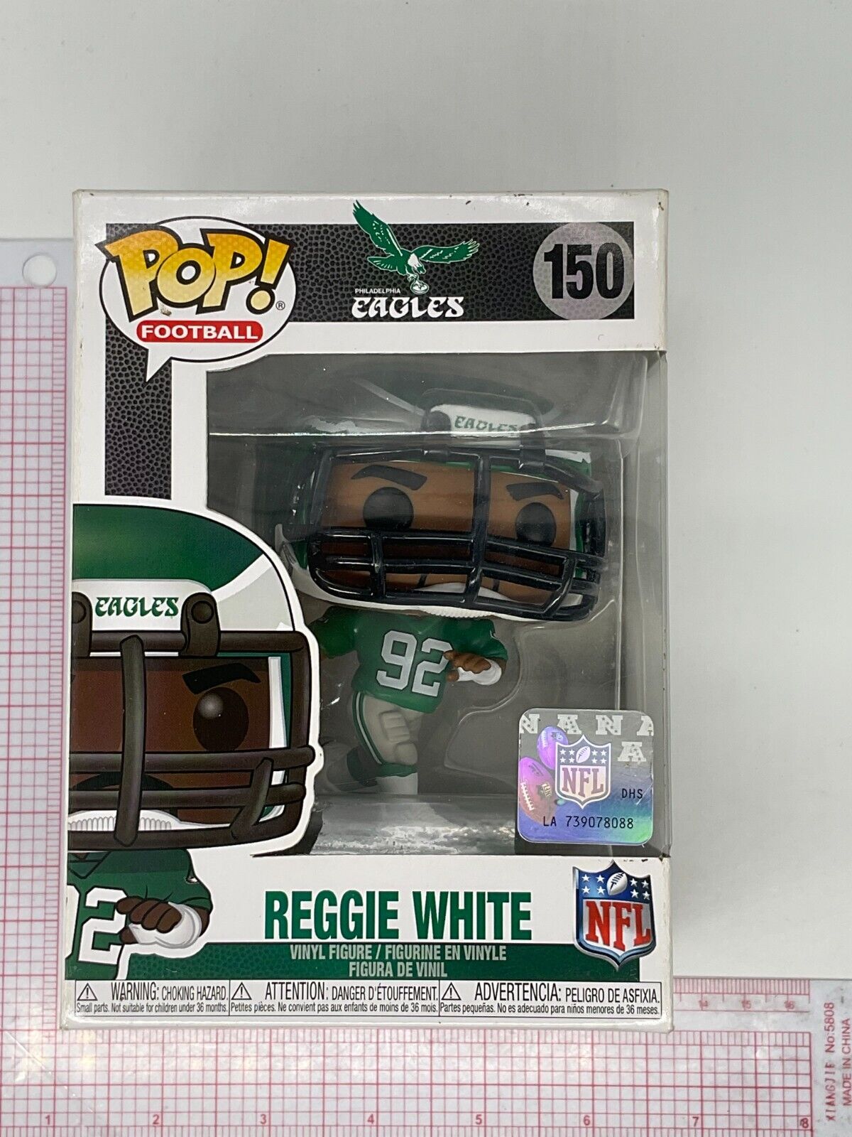 Funko Pop Football #150 Reggie White Philadelphia Eagles Legends NFL F03