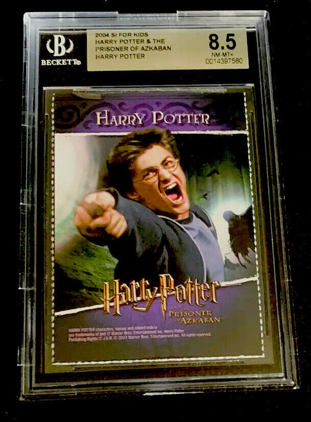 HARRY POTTER RARE SPORTS ILLUSTRATED FOR KIDS 2004 POP 1 of 1 BGS 8.5