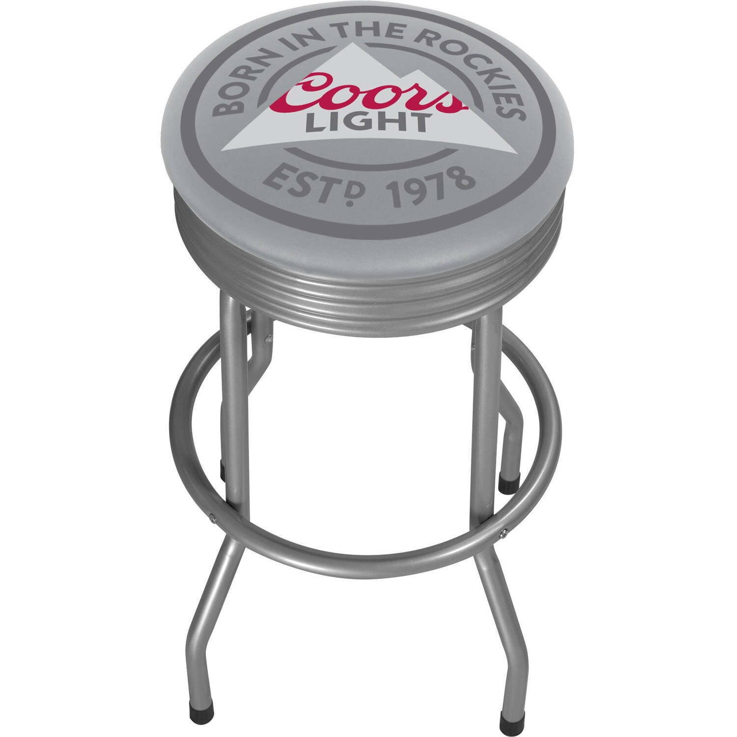 Coors Light Outdoor Ribbed Barstool