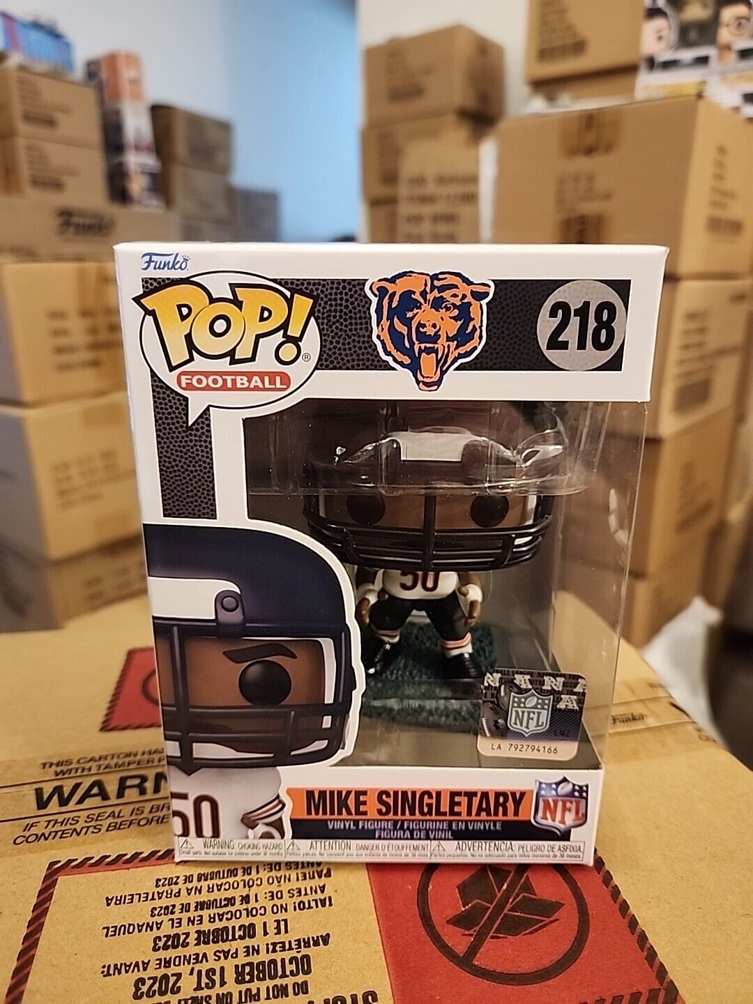 Funko POP Football Chicago Bears Mike Singletary 3.75\