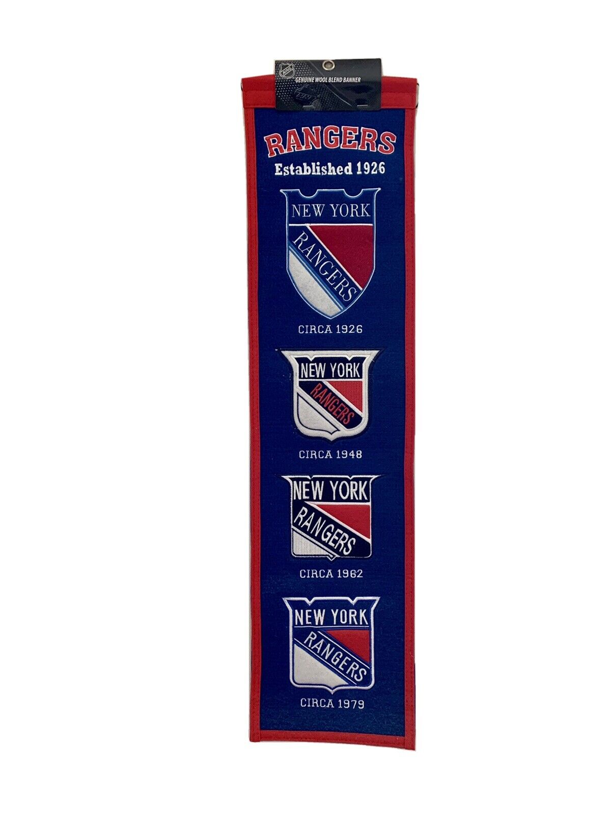 Pre owned New York Rangers Heritage Banner Wool
