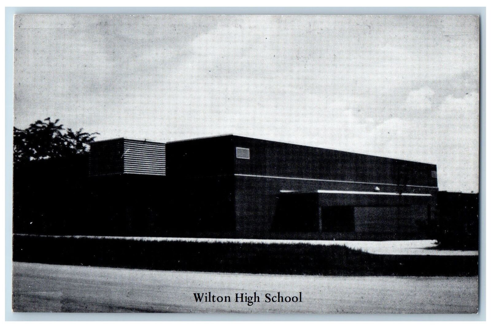 c1905's Wilton High School Building Campus View Wilton Iowa IA Antique Postcard