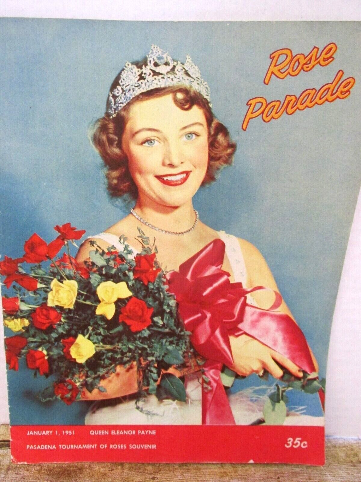 Rose Parade Souvenir Booklet 1951 Pasadena Tournament of Roses Vol 2 Number 2
