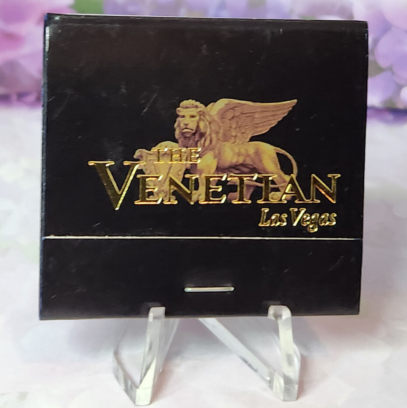 Las Vegas Venetian Match Box Complete-Vintage Matches Memorabilia-refurbished