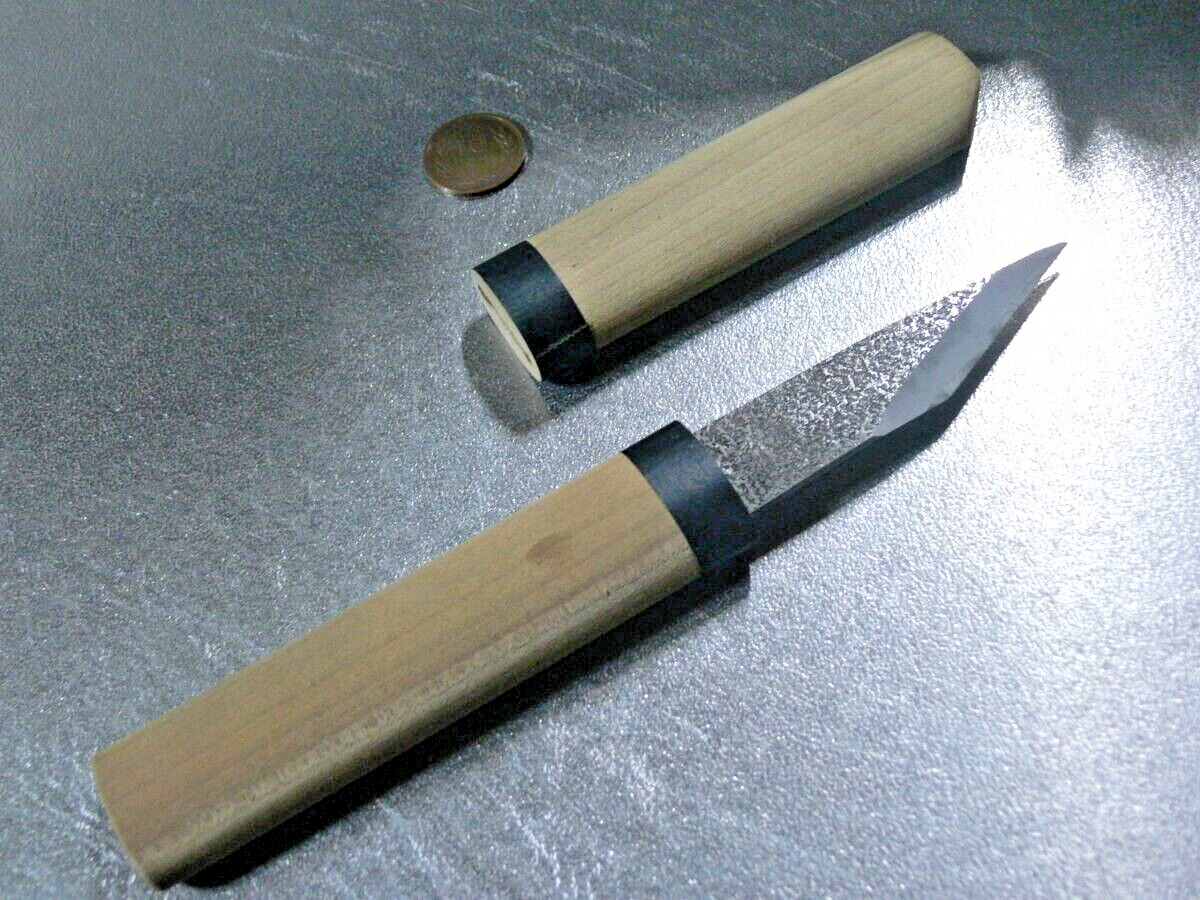 Tokyo Daikichi Marking Knife Japanese Kiridashi Kogatana W/ Saya Unused