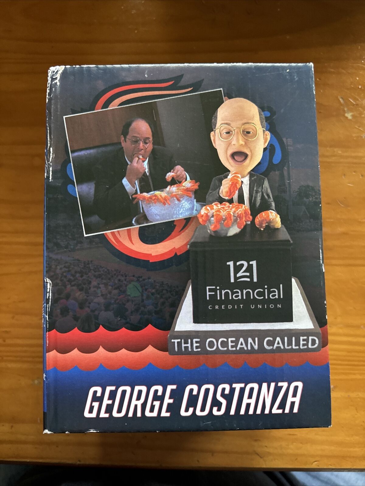 2020 George Costanza 121 Financial Credit Union Bobble Head