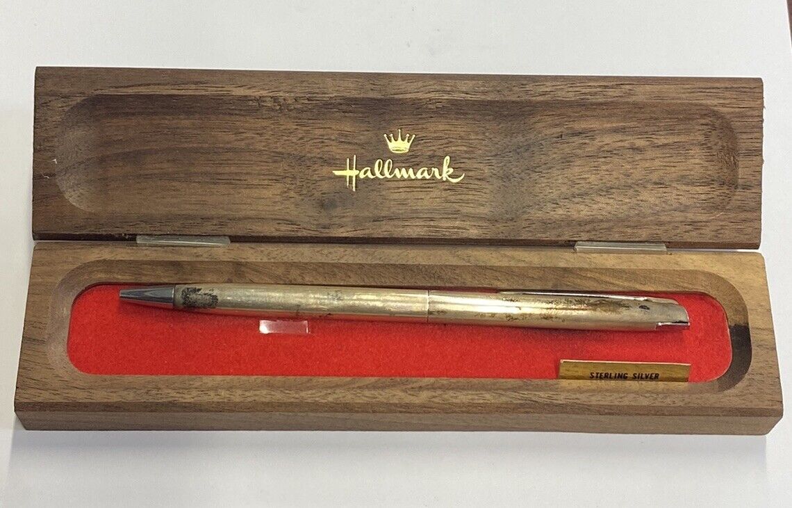 Sterling Silver Ballpoint Pen - 92.5% Pure Hallmarked