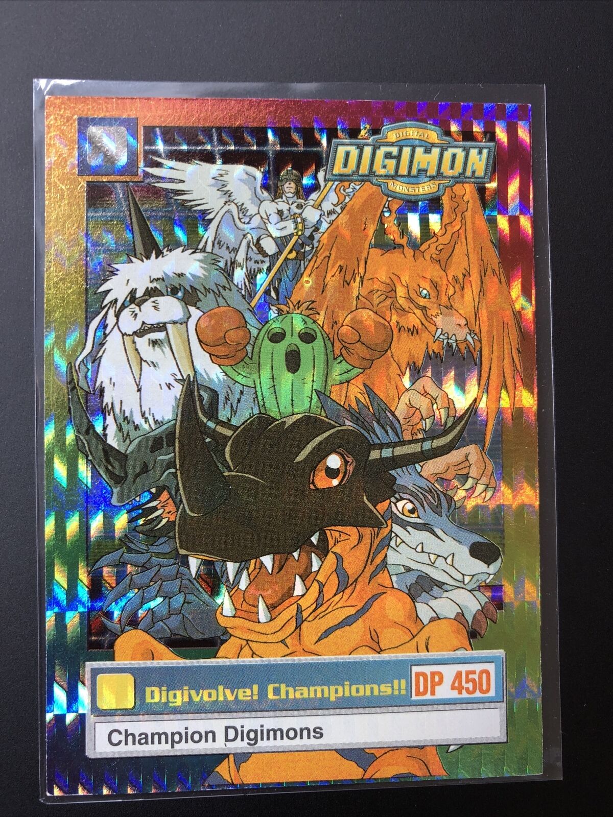 Digivolve Champions 1999 Upper Deck Digimon Silver Prism Exclusive Preview #3